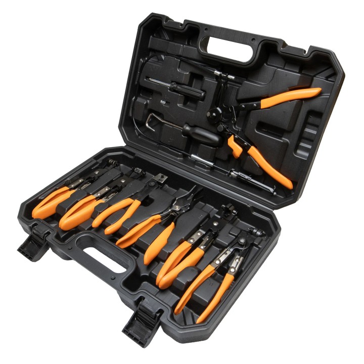 Coffret Pince spécial Collier auto serrant  9 pinces