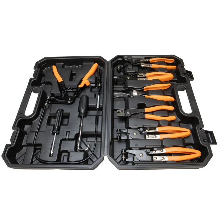 Coffret Pince spécial Collier auto serrant  9 pinces