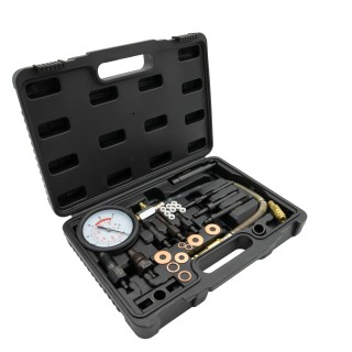 Kit de testeur de compression diesel, avec injecteur, adaptateurs de bougies de préchauffage