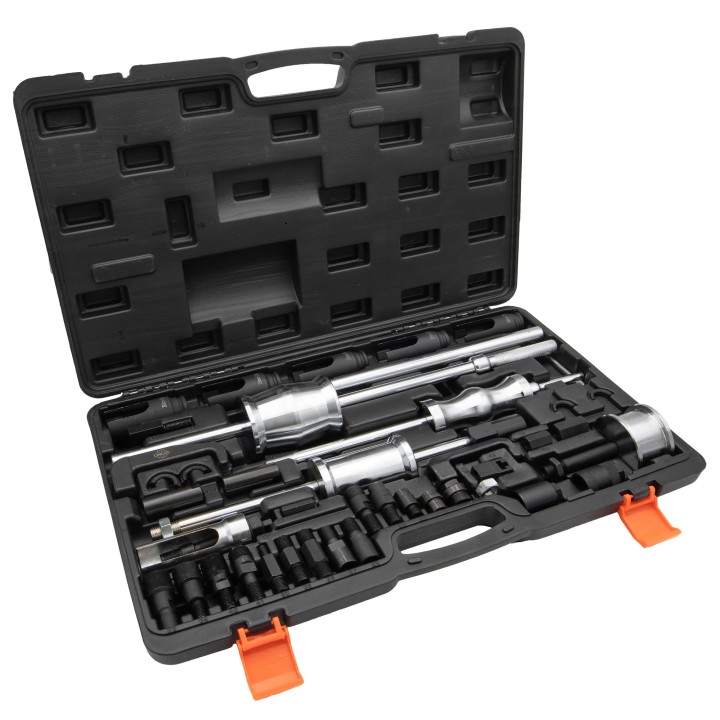 Kit d'extracteurs d'injecteurs diesel avec adaptateurs Common Rail