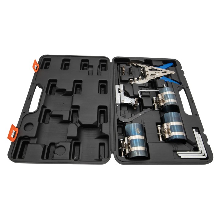 Coffret d’outils pour le montage et nettoyage des segments de piston