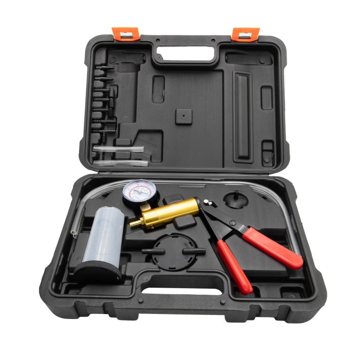 Kit de purge de frein 2 en 1 testeur de pompe à vide à main