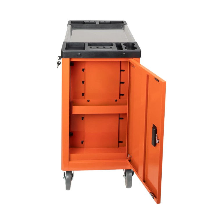 Servante d ateliers mobiles, avec 245 pièces avec outils