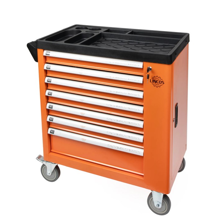 Servante d ateliers mobiles, avec 399 outils