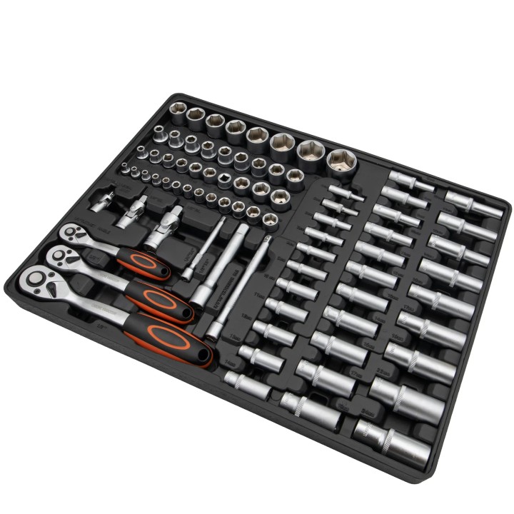 Servante d ateliers mobiles, avec 399 outils