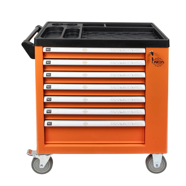 Servante d ateliers mobiles, avec 399 outils