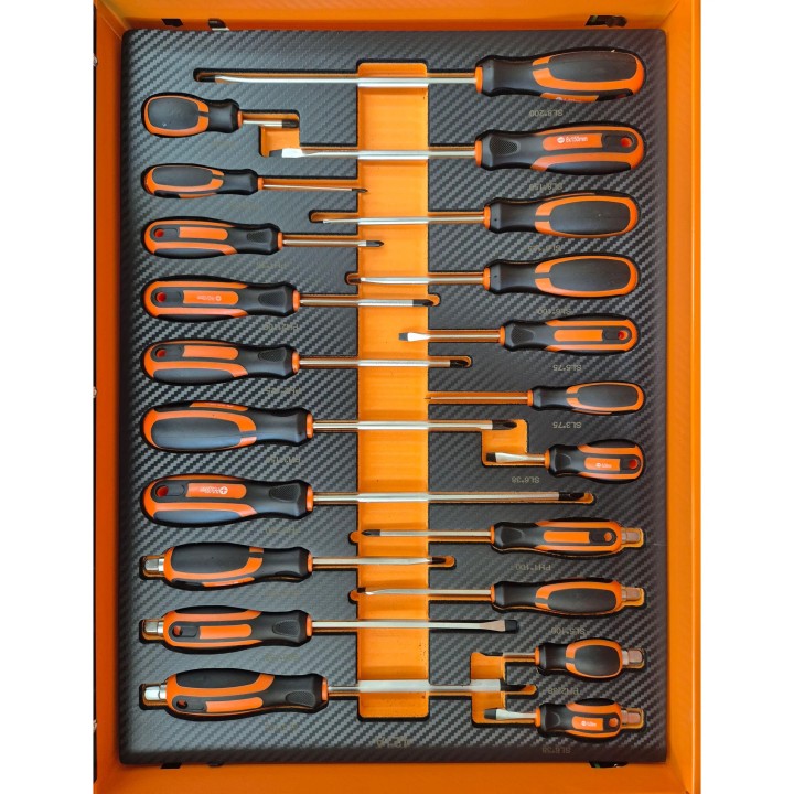 servante d'atelier 12 tiroirs, 542 pièces