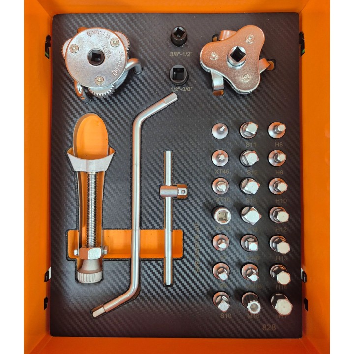 servante d'atelier 12 tiroirs, 542 pièces