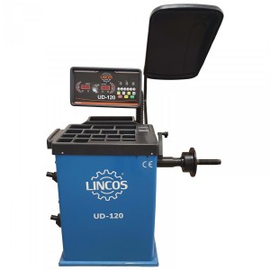 Équilibreuse Semi-Auto à Grand Écran, 3 Programmes Alu pour Jantes 10" - 24"  - 2