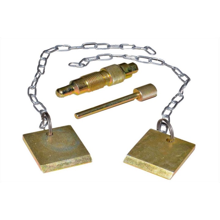 Kit d'outils de calage pour moteurs VW, Audi, Skoda 2.4 - 2.8, 3.7, 4.2